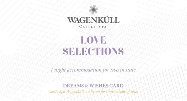 Love selection for two, 1 night in suite