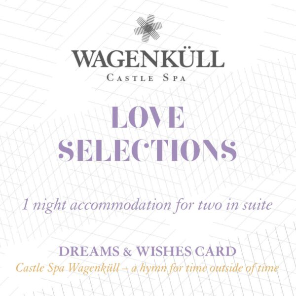 Love selection for two, 1 night in suite