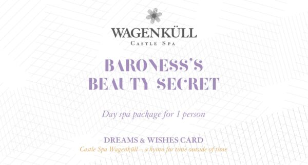 Baroness´s beauty secret Mon - Fri visit