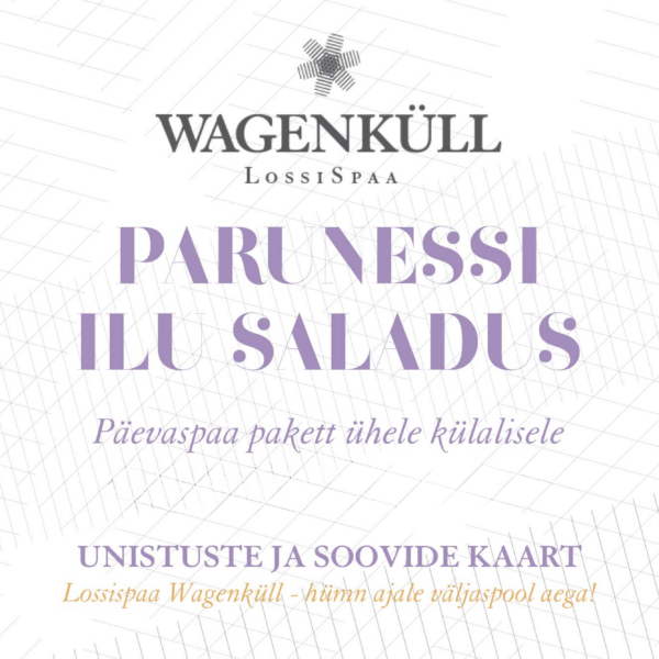 Parunessi ilu saladus E - R külastusega